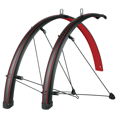 Комплект крыльев SKS Bluemels Stingray 28", Red