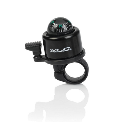 Звонок велосипедный с компасом XLC DD-M23, Черный