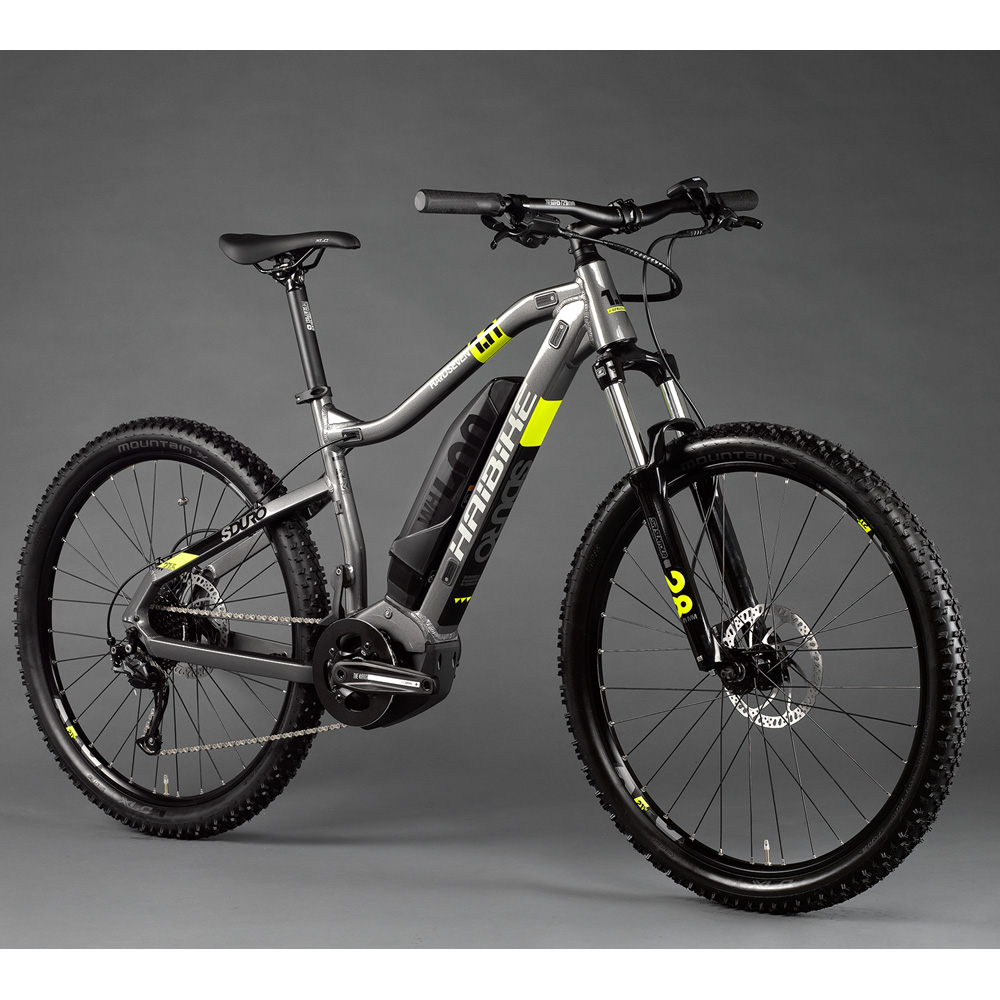 Электровелосипед Haibike Sduro HardSeven 1.0 27,5" Серо-желтый 2020