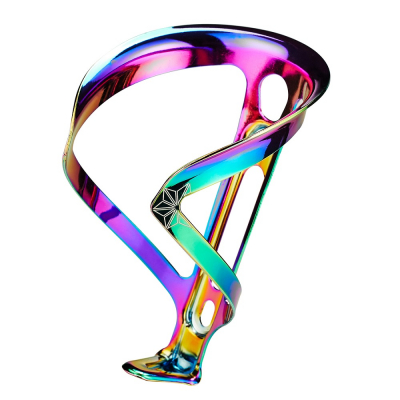 Флягодержатель Supacaz Fly Cage Ano Oil Slick, Разноцветный