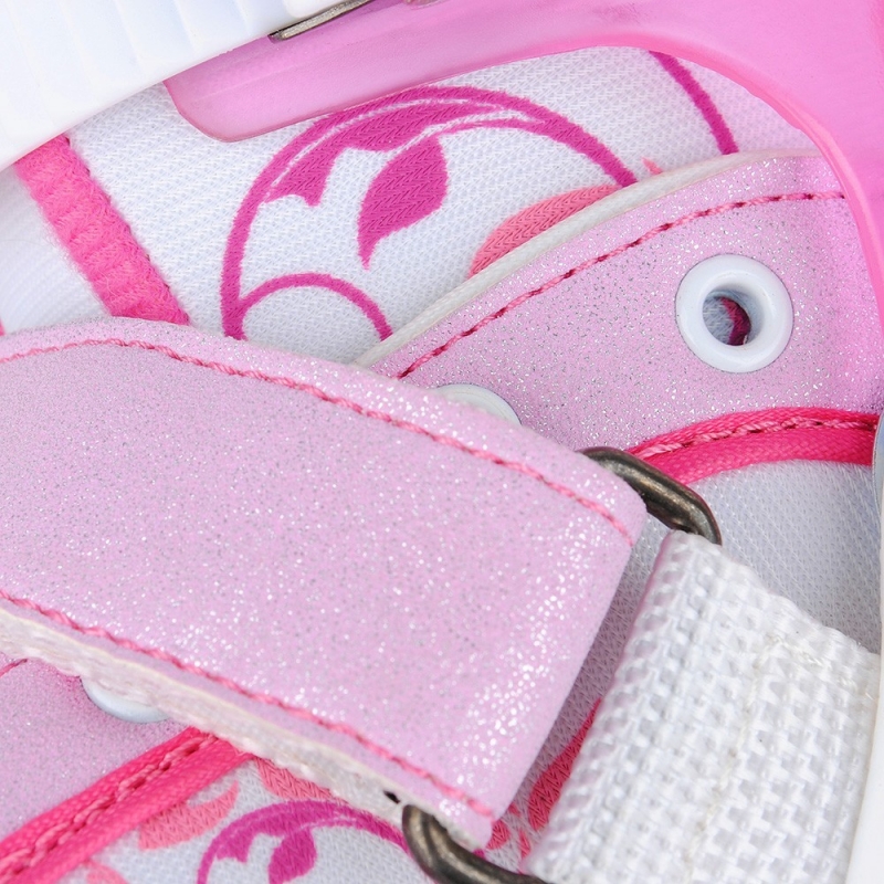 Роликовые коньки раздвижные Tempish Swist, Розовый