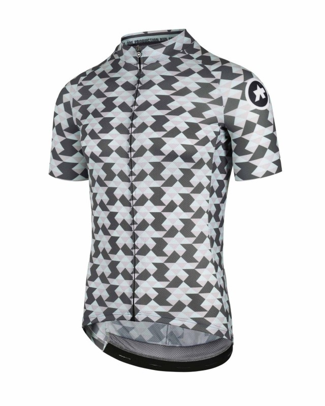 Велоджерси Assos Diamond Crazy SS, Ice Gray