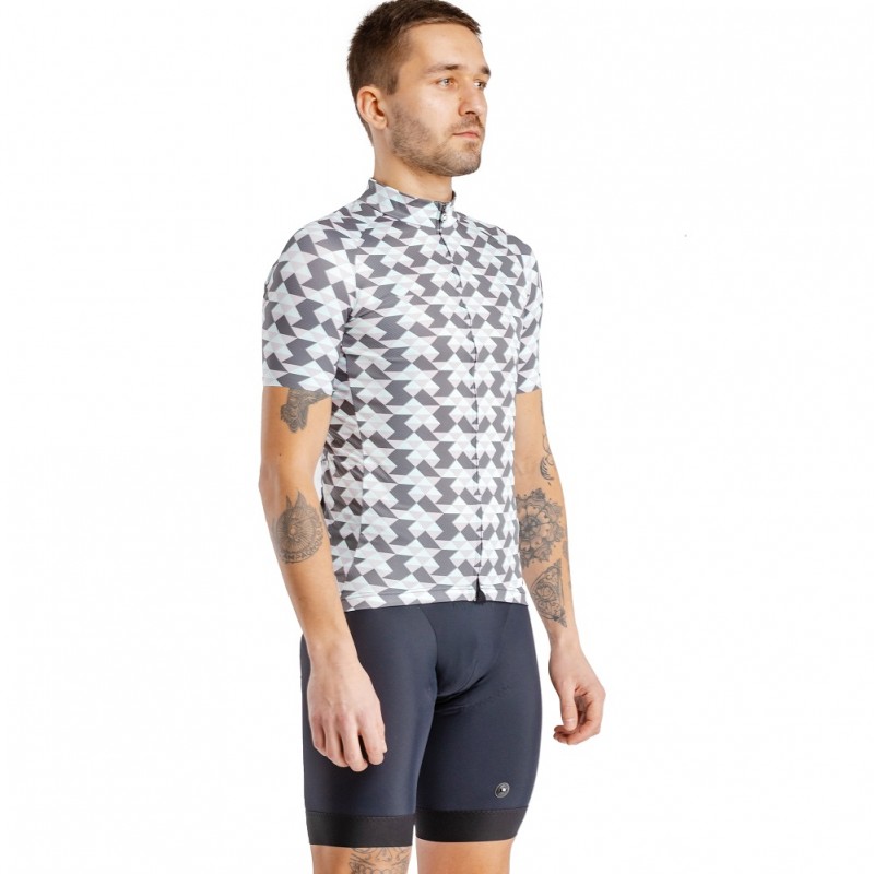 Велоджерси Assos Diamond Crazy SS, Ice Gray