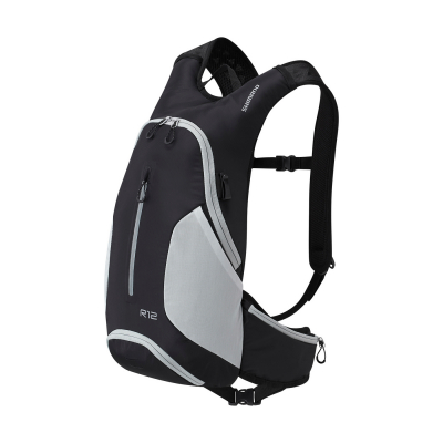 Рюкзак SHIMANO ROKKO 12L з гідросистемою, чорно-сірий