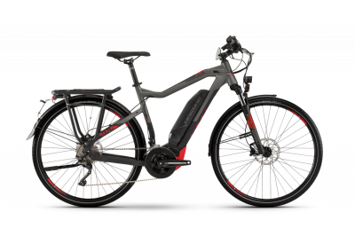Электровелосипед Haibike Sduro Trekking 8.0 28" Серо-красный 2020