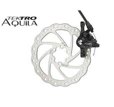Дисковый тормоз Tektro Aquila-160-F черный
