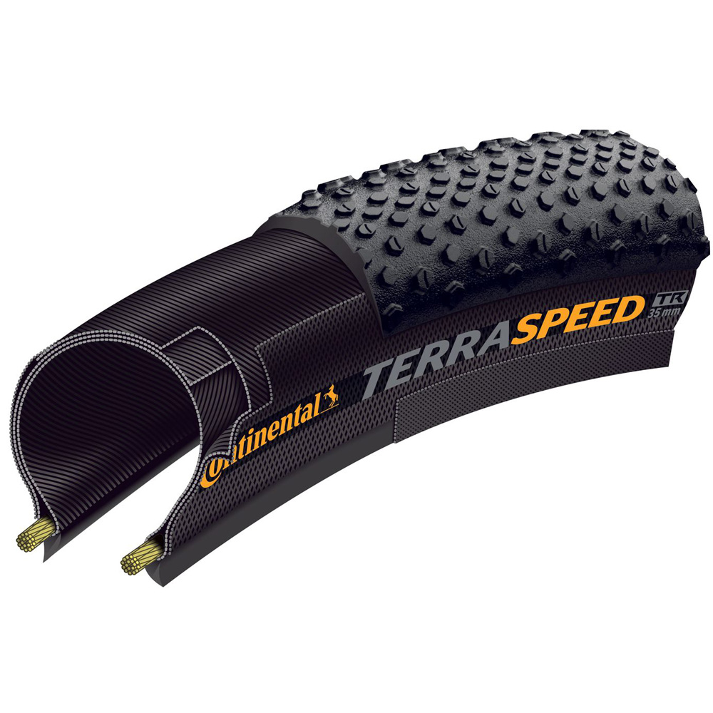 Покрышка Continental Terra Speed 27.5", Black Skin Foldable