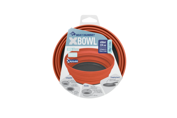 Миска складная X-Bowl, XL, 1150 мл, Rust от Sea to Summit