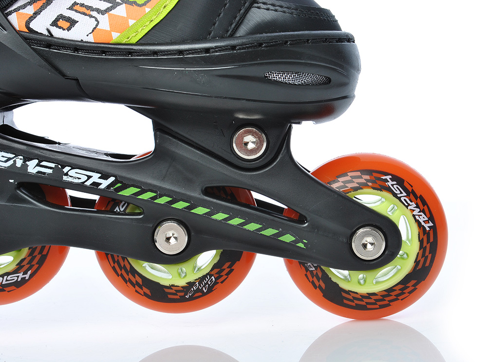 Роликовые коньки раздвижные Tempish Swist, Оранжевый