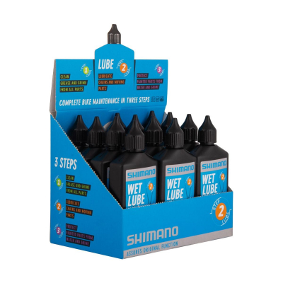 Дісплей і мастило ланцюга Shimano Wet Lube, 12шт. Х 100мл