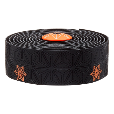 Обмотка руля Supacaz Super Sticky Kush Galaxy с оранжевым паттерном Supacaz