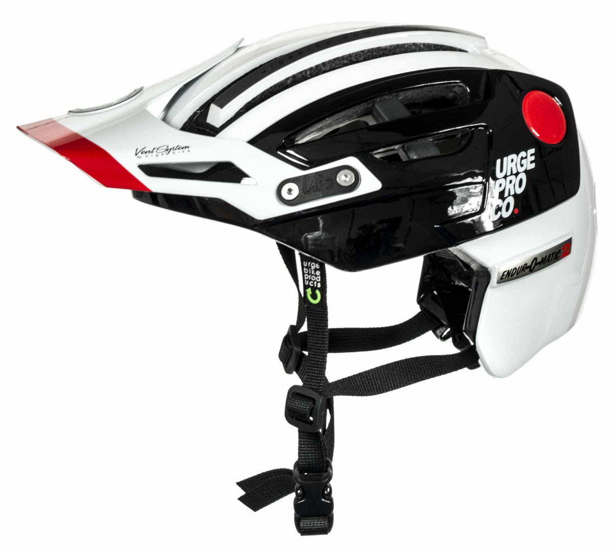Велошлем Urge Endur-O-Matic 2 RH Черно-белый