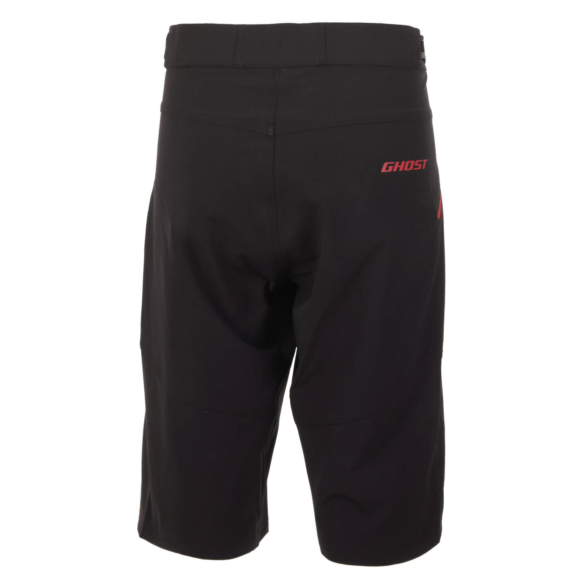 Велошорты Ghost MTN Ride Line, Черно-красный