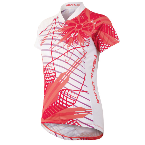 Велоджерси женское Pearl iZUMi Select LTD, Бело-кораловый