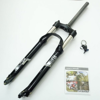 Вилка SUNTOUR XCR-32 RLR 120 27.5/28,6/A-H Disc (Post), пружин черный