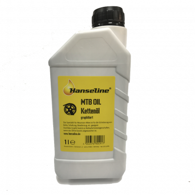 Смазка для цепи Hanseline MTB-Oil, 1 л (графитная)