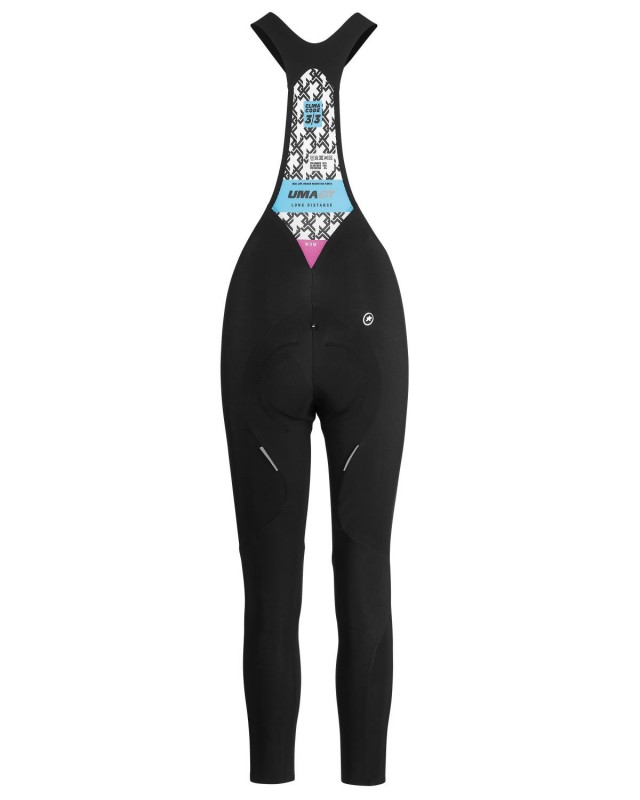 Велоштаны женские Assos Uma GT Winter Bib Tights, Black Series