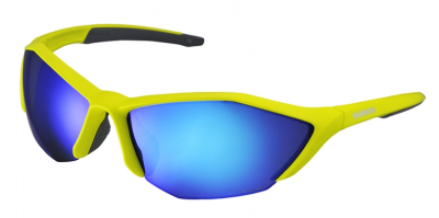 Окуляри SHIMANO S61-R PL, лаймові матові