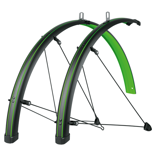 Комплект крыльев SKS Bluemels Stingray 28", Green