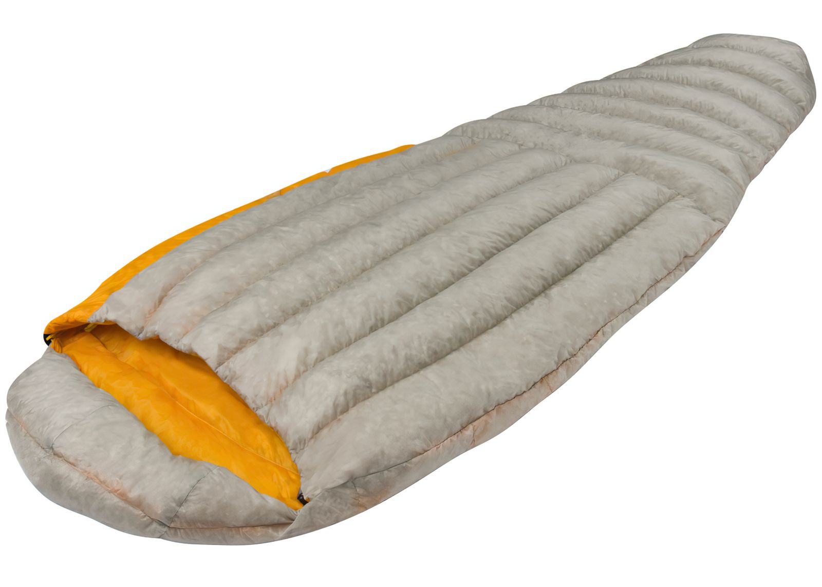 Спальный мешок Spark SpI (9/5°C), 198 см - Left Zip, Light Grey/Yellow от Sea to Summit