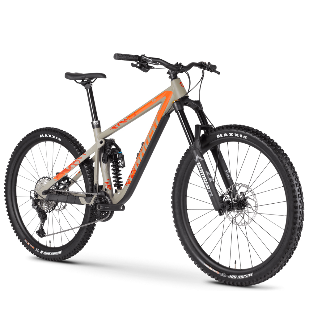 Горный велосипед Ghost Riot Enduro AL/AL Universal 29" серо-оранжевый 2021