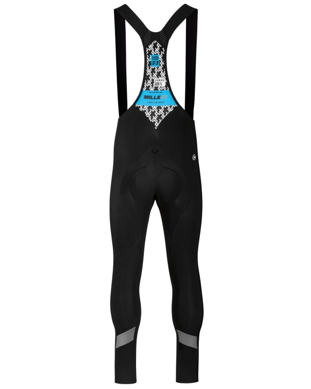 Велоштаны Assos Mille GT Winter Bib Tights, Black Series