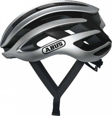 Велошлем ABUS Airbreaker, Gleam Silver