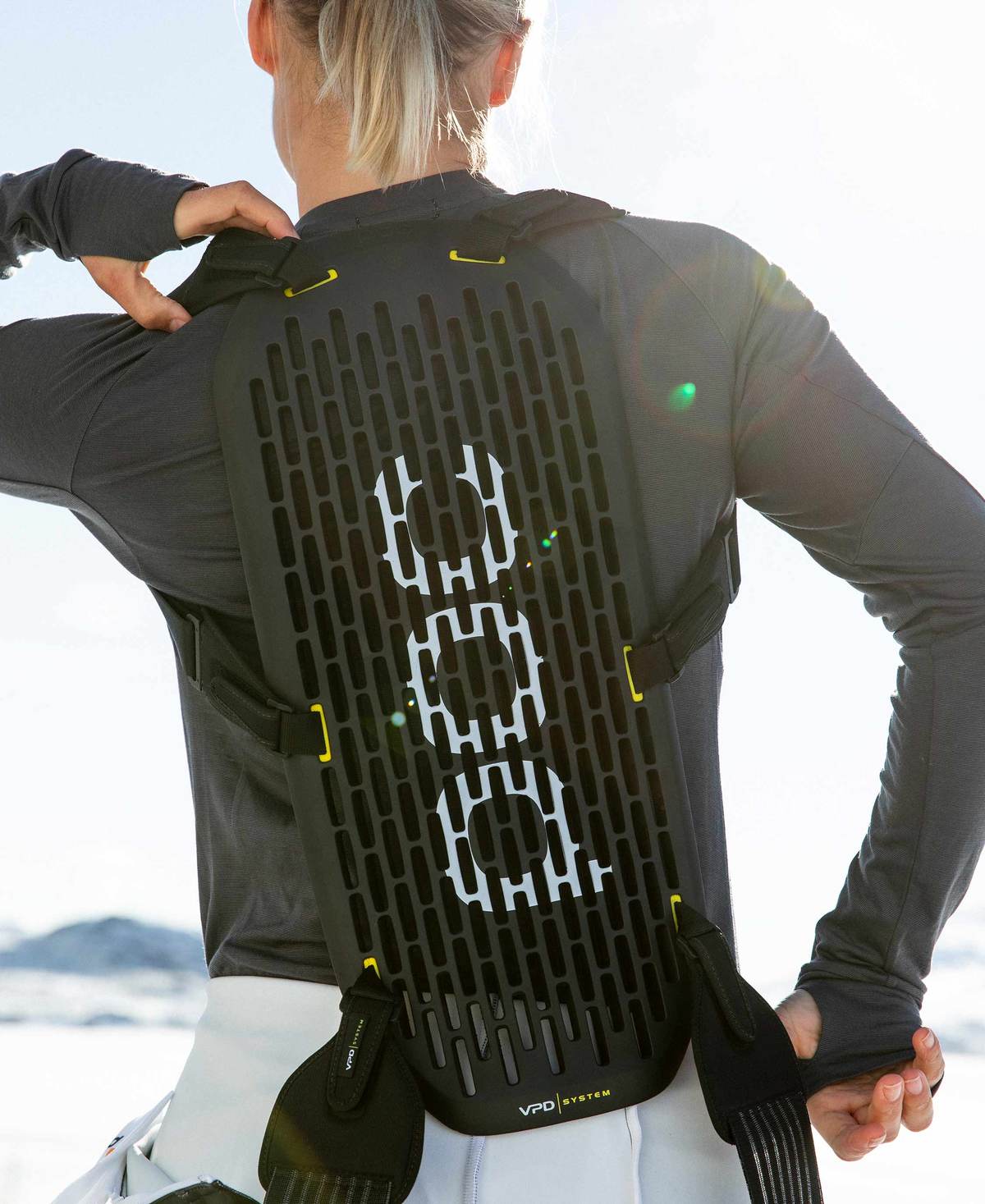 Защита спины POC VPD System Back Uranium Black, р.L