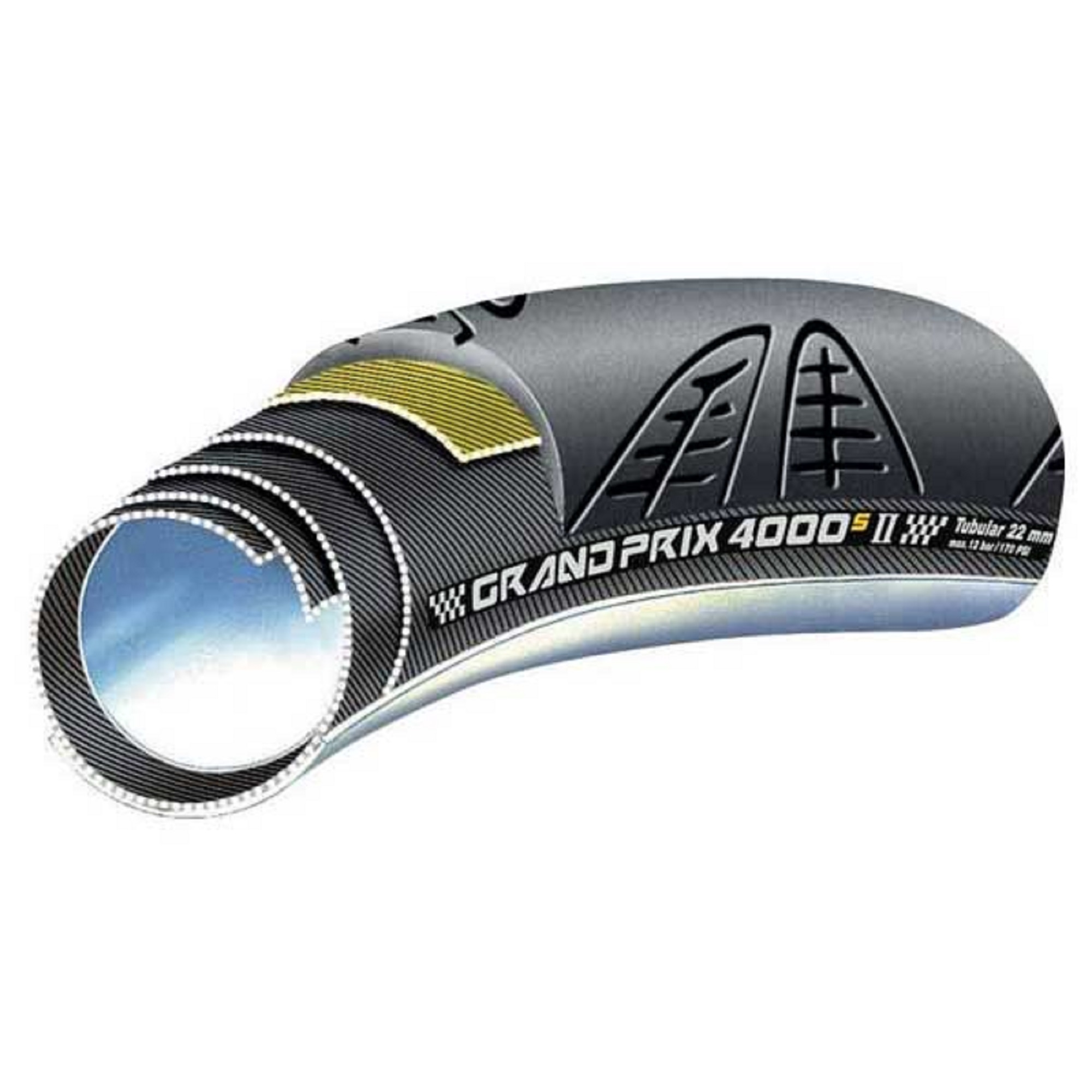 Покрышка Continental Grand Prix 5000 28" (700), Black Skin Fldable