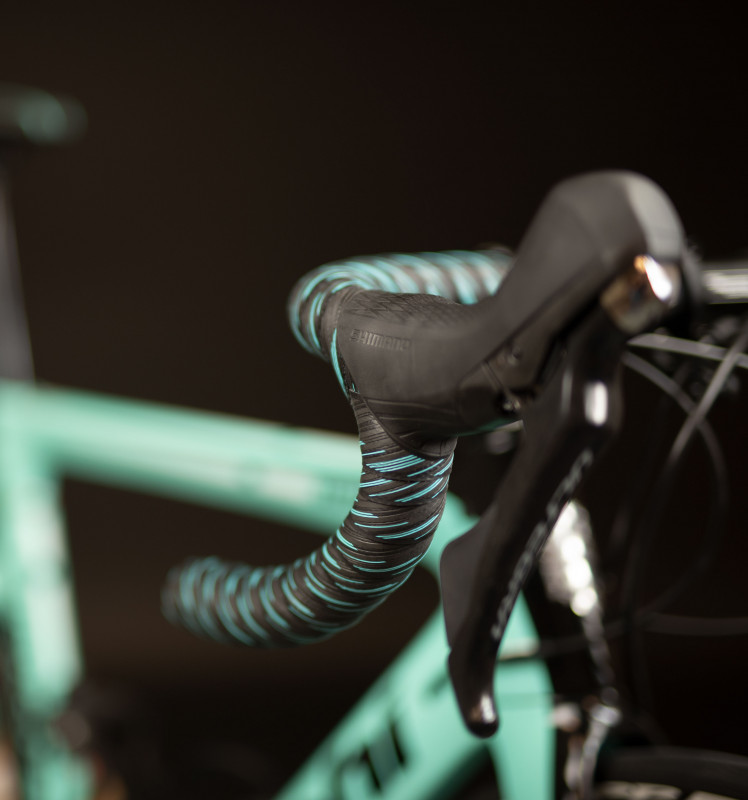 Обмотка руля Nastro Cuscino Black/Miami Green SILCA