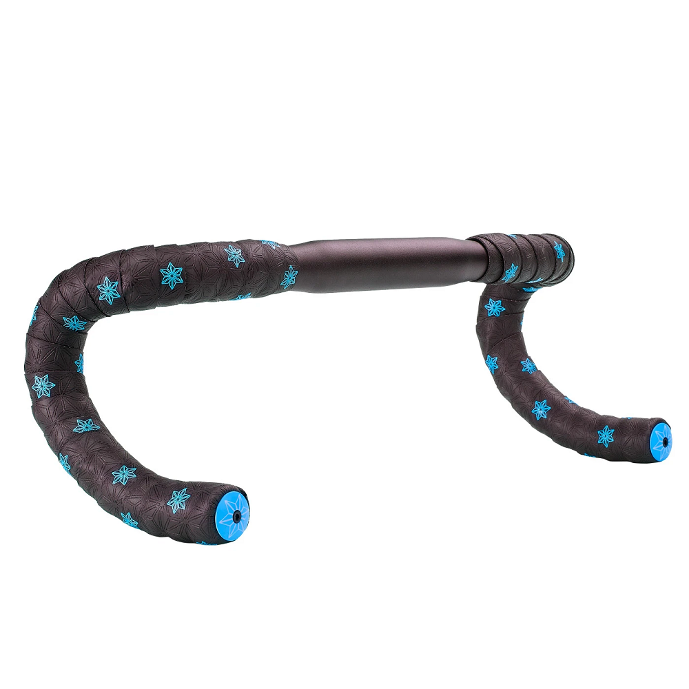 Обмотка руля Supacaz Super Sticky Kush Galaxy Черный с синим паттерном Supacaz