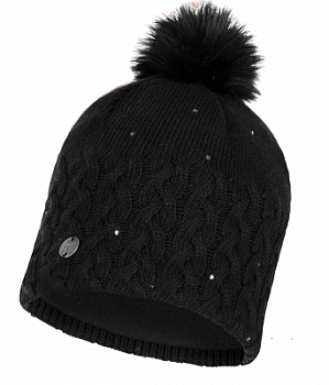 Шапка Buff Knitted & Polar Hat Elie, Black