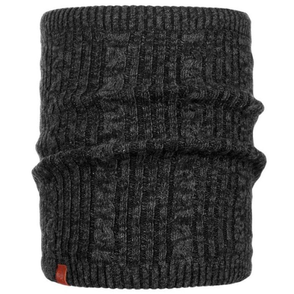 Шарф-труба Buff Knitted & Polar Neckwarmer Comfort Braidy, Black