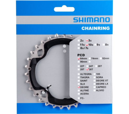 Зірка шатунів Shimano FC-M6000-3 DEORE, 30зуб.-AN
