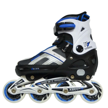 Роликовые коньки раздвижные Action Arlo, Blue