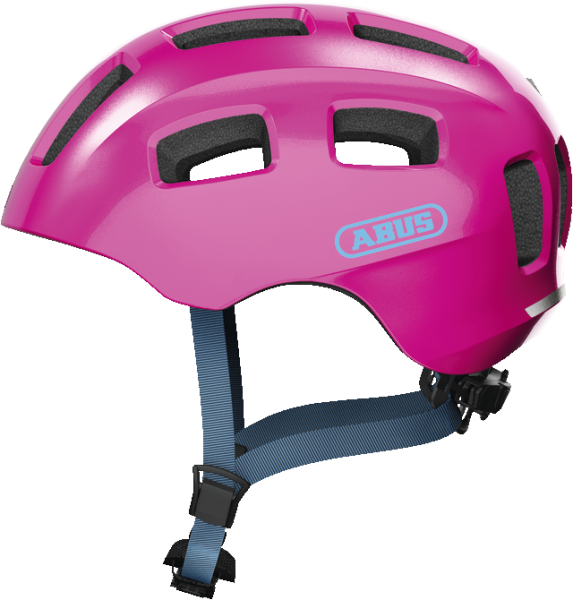 Велошлем детский ABUS Youn-I 2.0, Sparkling Pink