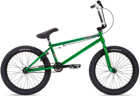 Велосипед BMX Stolen Heist 20" Dark Green W/Chrome 2021