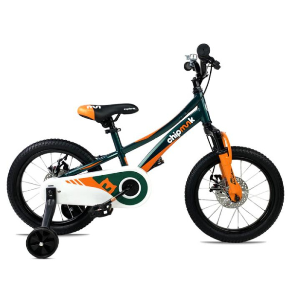 Детский велосипед RoyalBaby Chipmunk Explorer 16", OFFICIAL UA, Зелёный