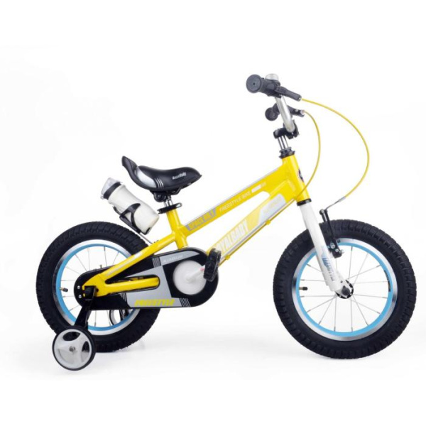 Детский велосипед RoyalBaby Space NO.1 Steel 18", OFFICIAL UA, Желтый
