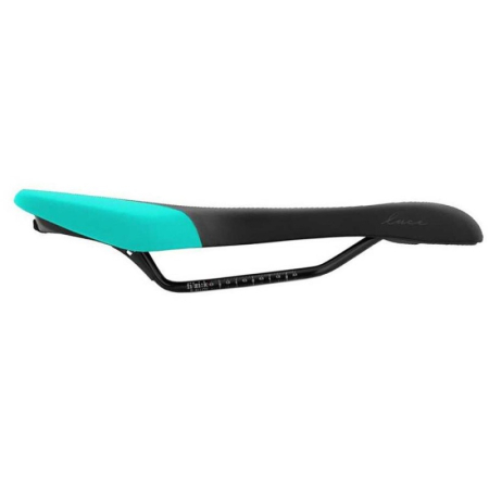 Седло женское Bianchi Fizik Luce, Black/Celeste