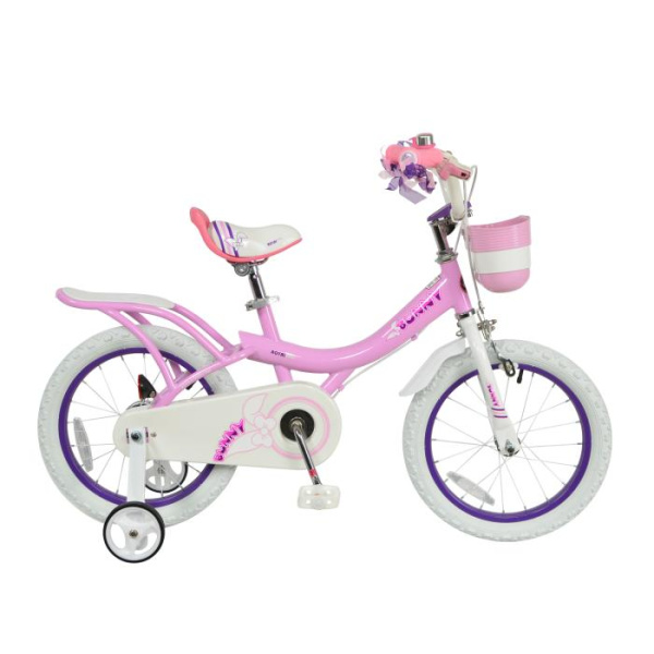 Детский велосипед RoyalBaby Jenny & Bunny 14", OFFICIAL UA, Розовый