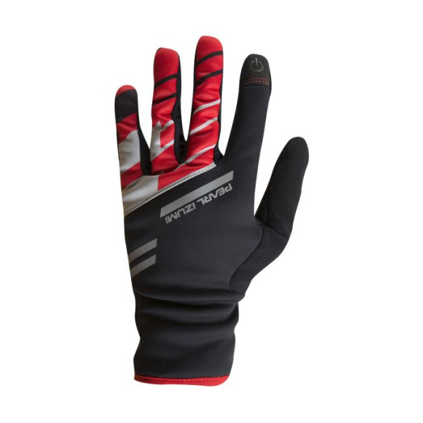 Перчатки Pearl iZUMi Pro Softshell Lite, Черно-красный