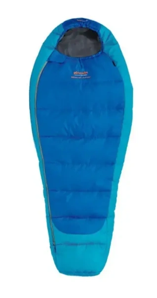 Детский спальный мешок Pinguin Mistral Junior (3/-3°C), 150 см - Right Zip, Blue 2020