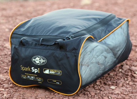 Спальный мешок Spark SpIII (-2/-8°C), 183 см - Left Zip, Light Gray/Yellow от Sea to Summit
