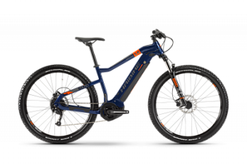 Электровелосипед Haibike Sduro HardNine 1.5 29" Сине-оранжево-серый 2020