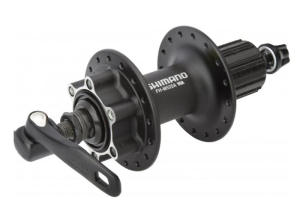 Втулка задня FH-M525 DEORE 32отв ротор на 6 болт чорн