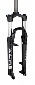 Вилка SUNTOUR XCM HLO 100мм 26"/28,6/A-H пруж. Disk/V-brake, блокировка, черный