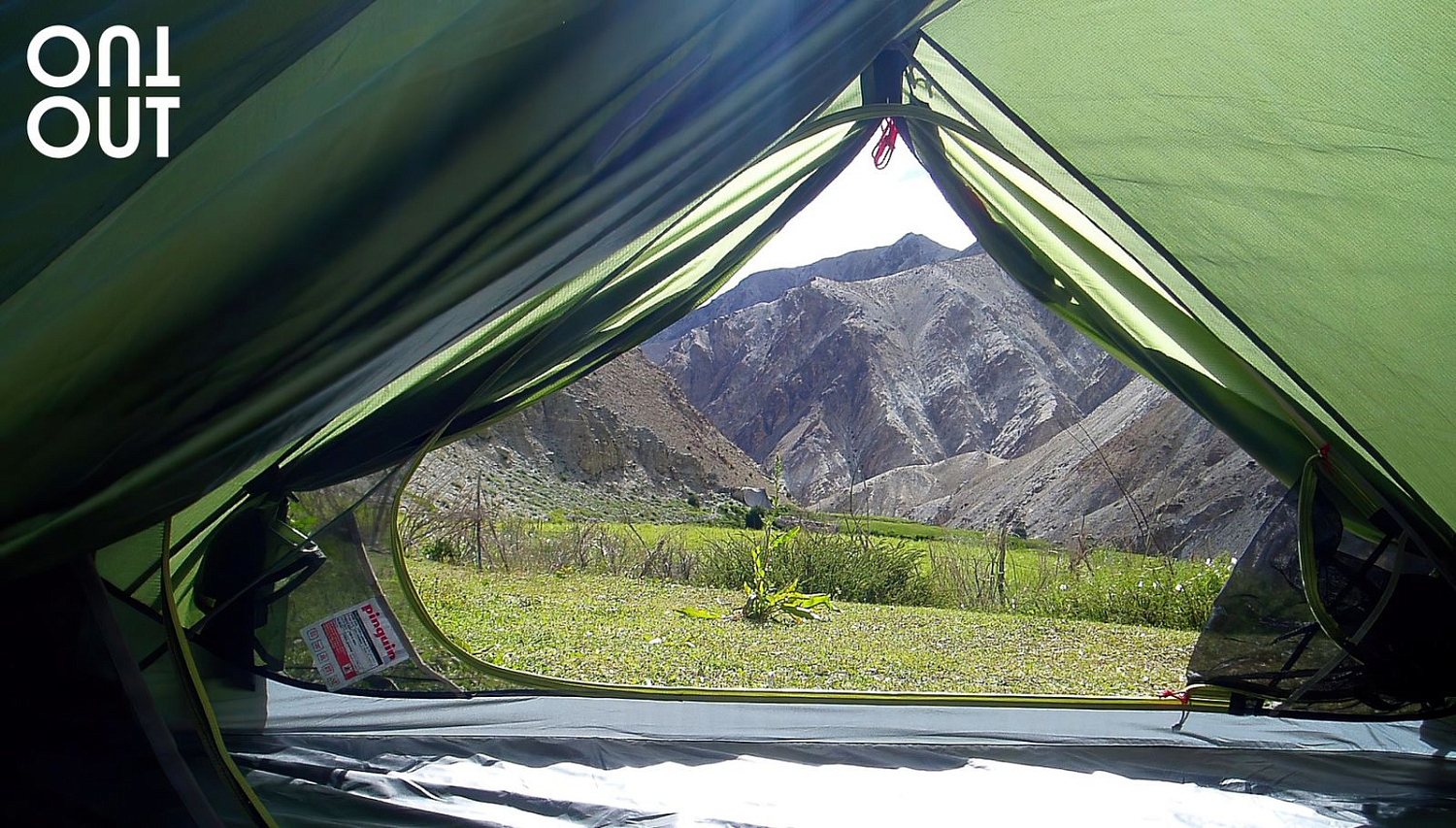 Палатка двухместная Pinguin Aero 2 DAC, Green