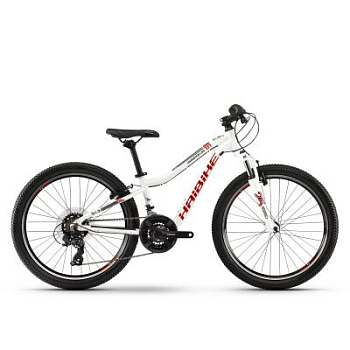 Детский велосипед Haibike SEET HardFour Life 1.0 24" Бело-красный 2020