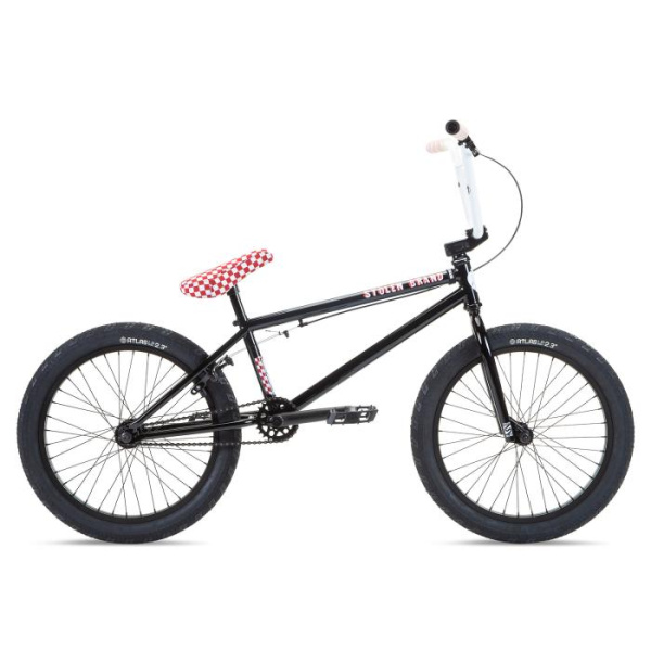 Детский велосипед 20" Stolen STEREO 20.75" 2021 BLACK W/ FAST TIMES RED